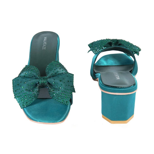 Women Formal Block Heel - 74965S - Block Heel - Walkeaze